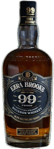 Ezra Brooks Kentucky Sour Mash Straight Bourbon Whiskey 99 1.75 L