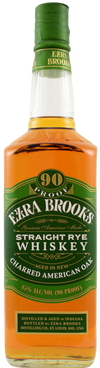 Ezra Brooks Straight Rye Whiskey 750 ML