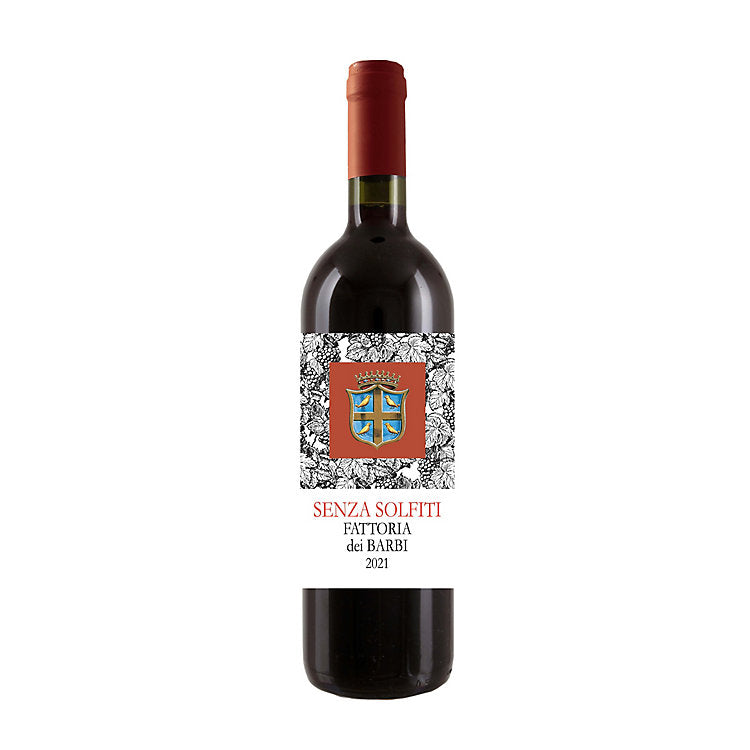 Fattoria Dei Barbi Toscana Rosso Senza Solfiti Aggiunti 2021 750 ML