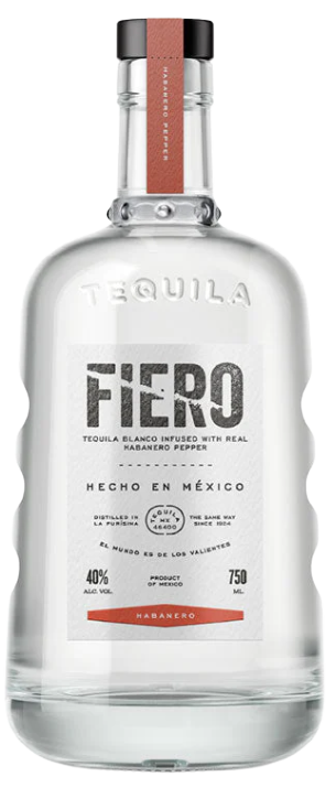 Fiero Tequila Habanero Hecho En Mexico 750 ML