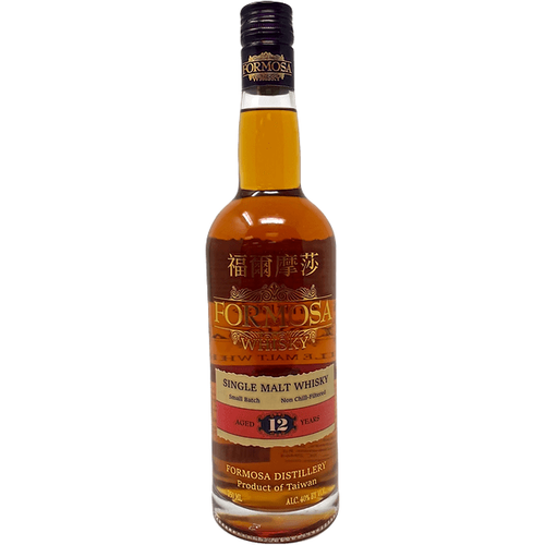 Formosa Taiwanese Single Malt Whiskey 12 Year 750 ML