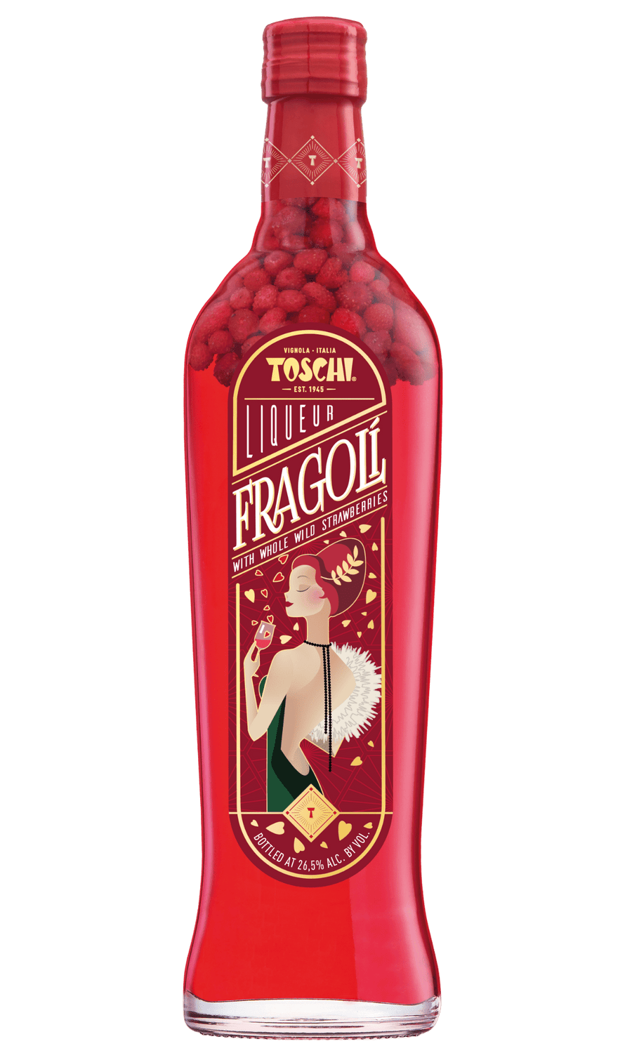 Toschi Fragoli Wild Strawberry Liqueur 750 ML