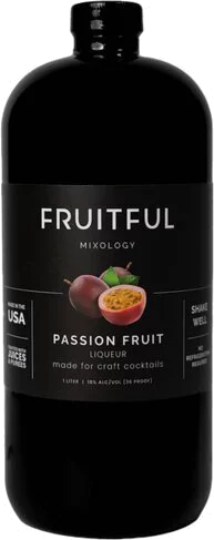 Fruitful Mixology Passion Fruit Liqueur 1 L
