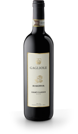 Gagliole Chianti Classico Riserva 2020 bottle showcasing Tuscan red wine with cherry and plum notes