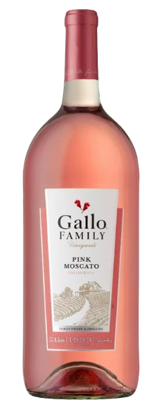 Gallo Family Vineyards Pink Moscato Twin Valley California 750 ML