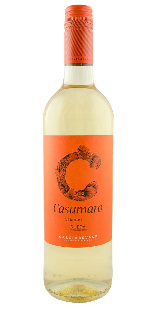 Garciarevalo Vino Blanc Casamaro Rueda 2020 750 ML white wine bottle with citrus and green apple notes