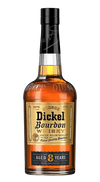 George Dickel Bourbon 750ml bottle aged 8 years with rich caramel and vanilla notes