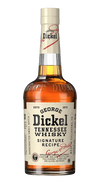 George Dickel Signature Recipe Tennessee whisky 1.75L bottle with amber liquid and cream label