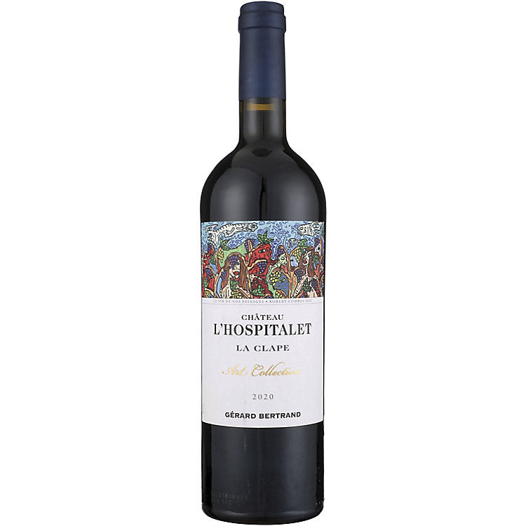 Gerard Bertrand La Clape Rouge Chateau L'hospitalet Art Collection 2020 750 ML