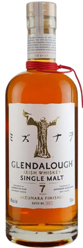 Glendalough7 Year Old Mizunara Finish Single Malt Irish Whiskey 750 ML