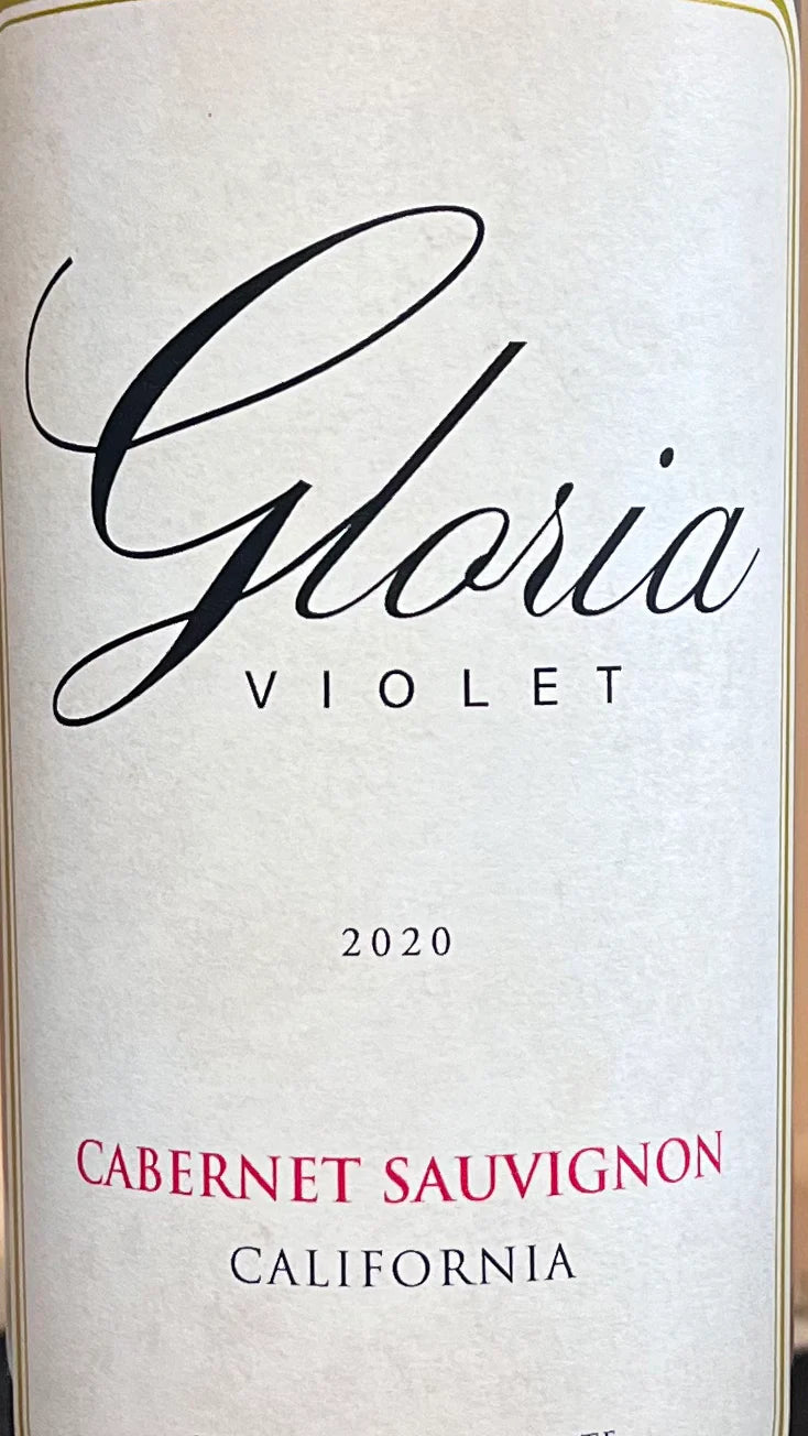 Gloria Violet Cabernet Sauvignon California 2020 750 ML
