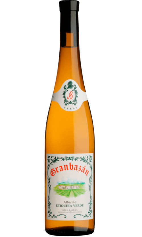 Granbazan Albarino Etiqueta Verde Rias Baixas 2023 white wine bottle 750ml from Galicia Spain