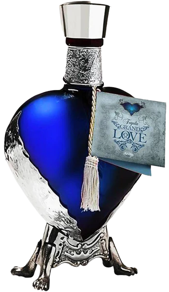 Grand Love TequilaBlanco Blue Heart 750ML