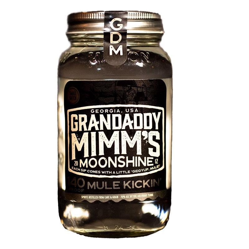 Grandaddy Mimms Mule Kickin' 140 Moonshine 750 ML