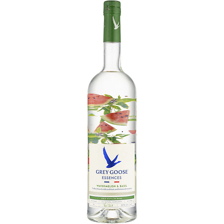 Grey Goose Essences Watermelon & Basil Flavored Vodka 60 1 L