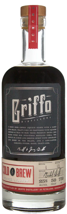 Griffo Distillery Cold Brew Coffee Liqueur 750 ML