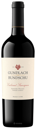 Gundlach Bundschu Cabernet Sauvignon Sonoma Valley 750 ML