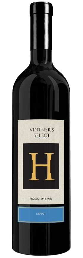 Bottle of Hayotzer Vintner's Select Merlot 2017 750 ML with deep ruby hue and elegant label, perfect for red wine lovers and cozy dinner pairings.