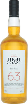 High Coast Sixty Three Non-Chill Filtered Single Malt Whisky 750 ML