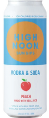 High Noon Spirits Sun Sips Peach Vodka &amp; Soda 700 ML