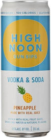 High Noon Spirits Sun Sips Pineapple Vodka and Soda 700 ML