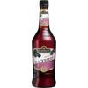 Hiram Walker Blackberry Flavored Brandy 750 ML bottle with rich berry design.