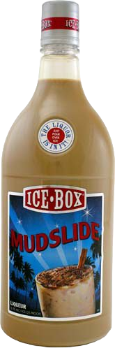 Ice Box Mudslide 1.75 L creamy chocolate coffee liqueur cocktail bottle
