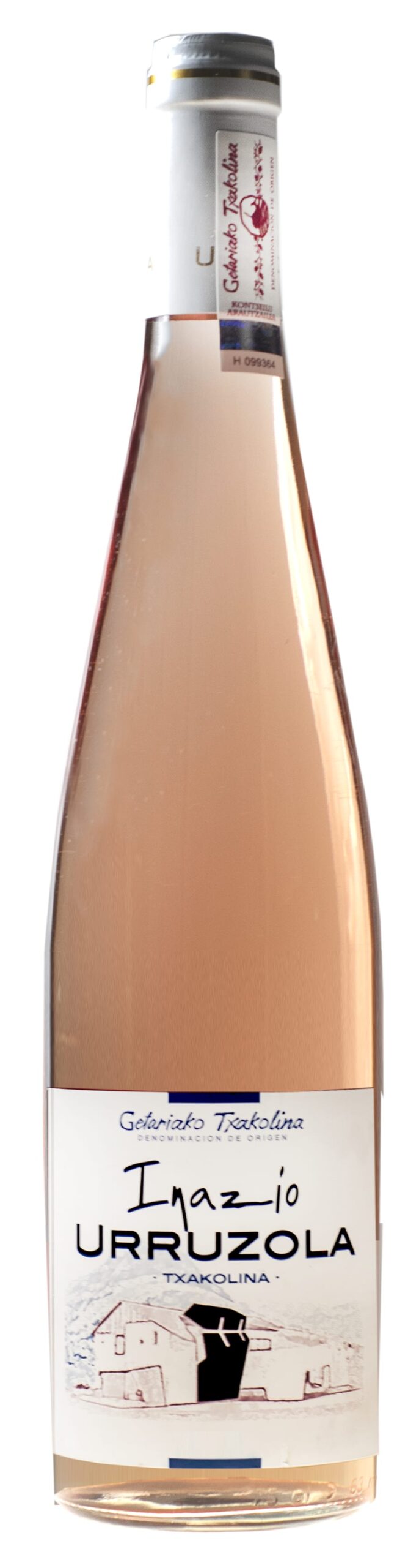 Inazio Urruzola Txakoli de Getaria Txakolina Rose 2024 750 ML