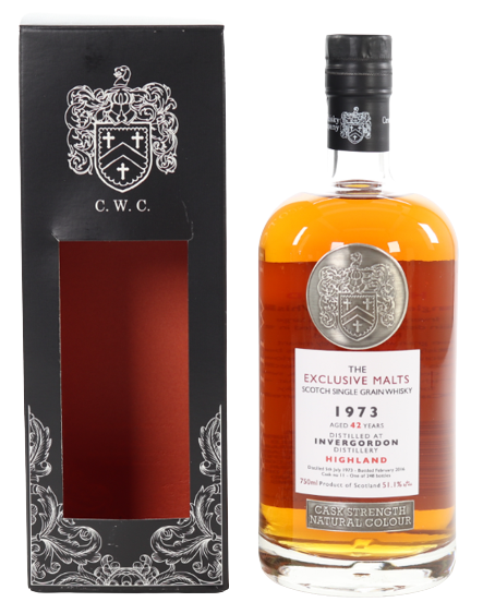 Invergordon 1973 CWC Single Grain 42 Year Old Single Malt 750 ml