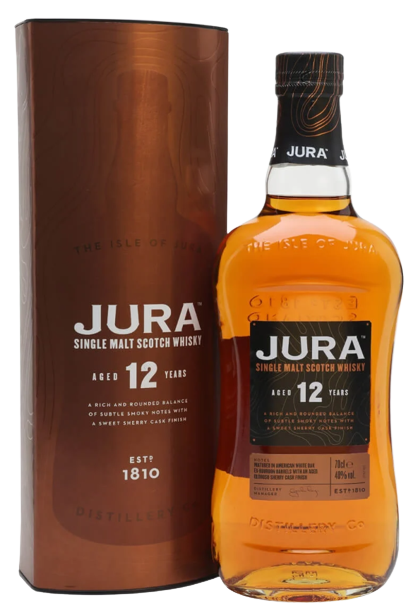 Isle Of Jura 12 Year Old Single Malt Scotch Whisky 750 ML