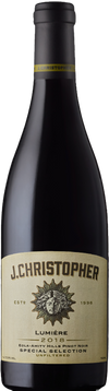 J. Christopher Pinot Noir Lumiere Unfiltered Eola-Amity Hills 2018 750 ML