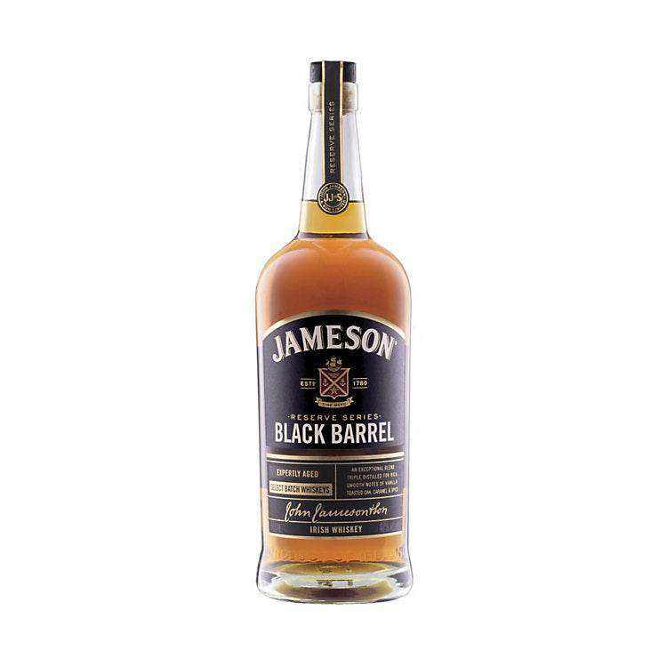 Jameson Blended Irish Whiskey Black Barrel Select Reserve Single 80 1L bottle, showcasing rich toffee and spice notes.