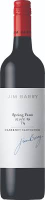Jim Barry Cabernet Sauvignon Spring Farm Block No. 74 Clare Valley 2021 750 ML