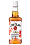 Jim Beam Kentucky Fire Infused With Cinnamon Straight Bourbon Whiskey 750 ML
