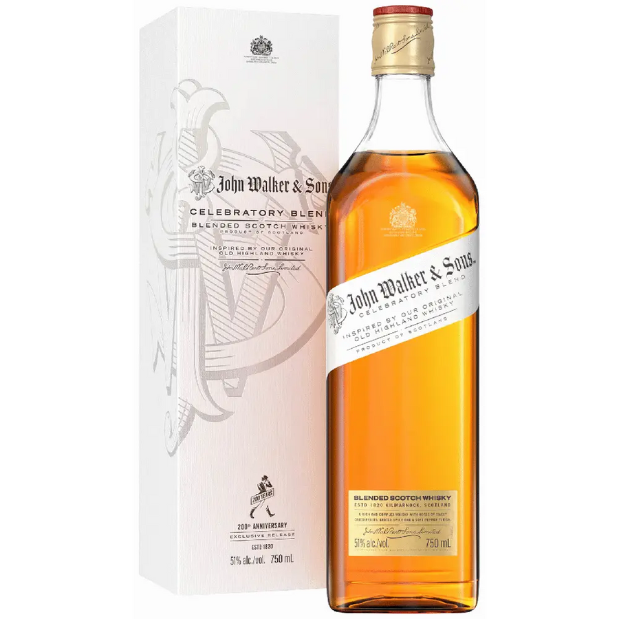 Johnnie Walker 200th Anniversary Celebratory Blend 750 ML 750 ML