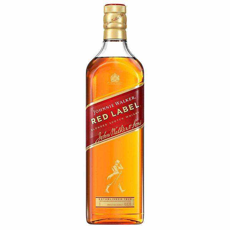 Johnnie Walker Blended Scotch Red Label 80 1 L