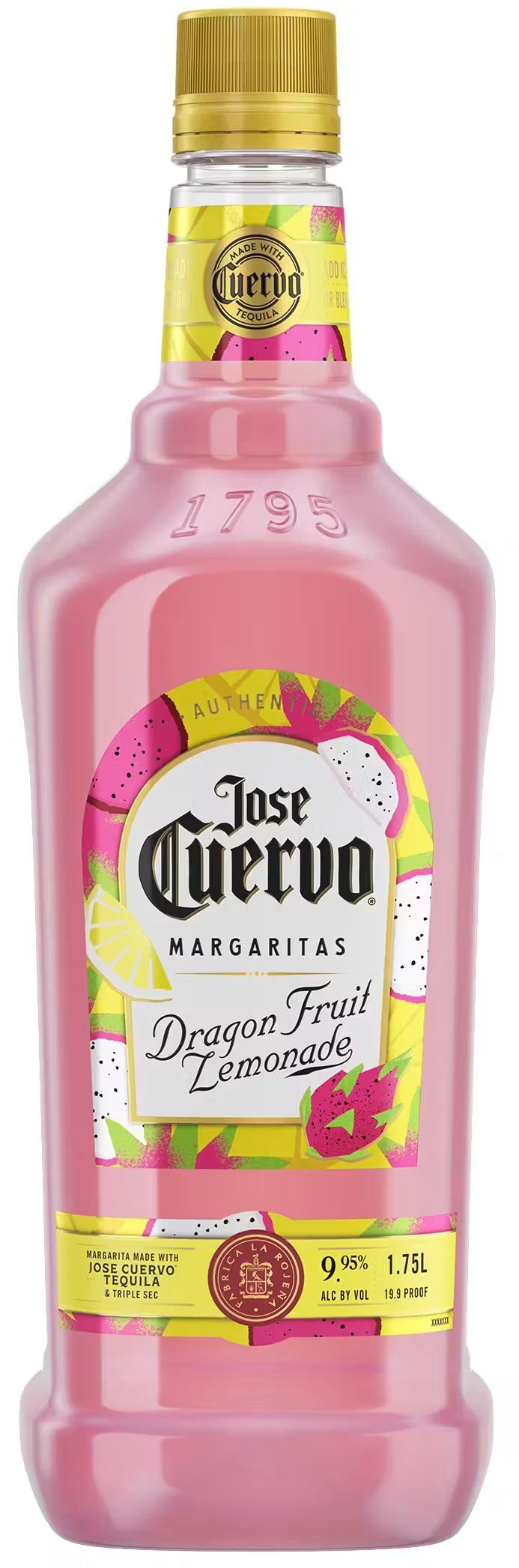 Jose Cuervo Authentic Dragon Fruit Lemonade Margarita 1.75 L