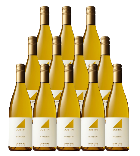 Justin Chardonnay Central Coast 2023 750 ML (12 Bottles)