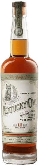 Kentucky Owl 11 Year Old Batch No. 1 Straight Rye Whiskey 750 ML