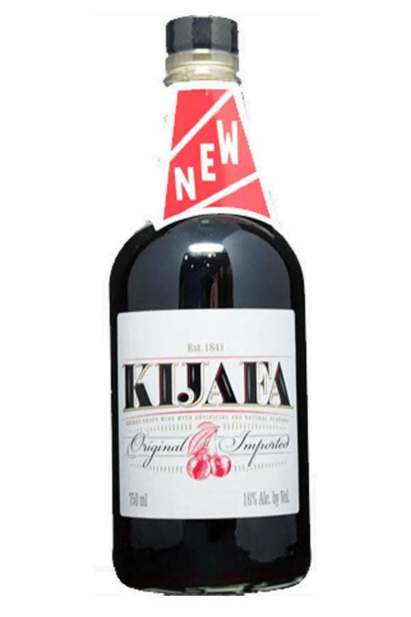 Bottle of Kijafa Cherry Wine 750 ML with rich cherry flavor and smooth texture