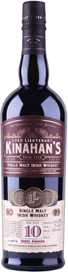 Kinahan's Irish Whiskey 10 Year Old Single Malt Irish Whiskey 750 ML