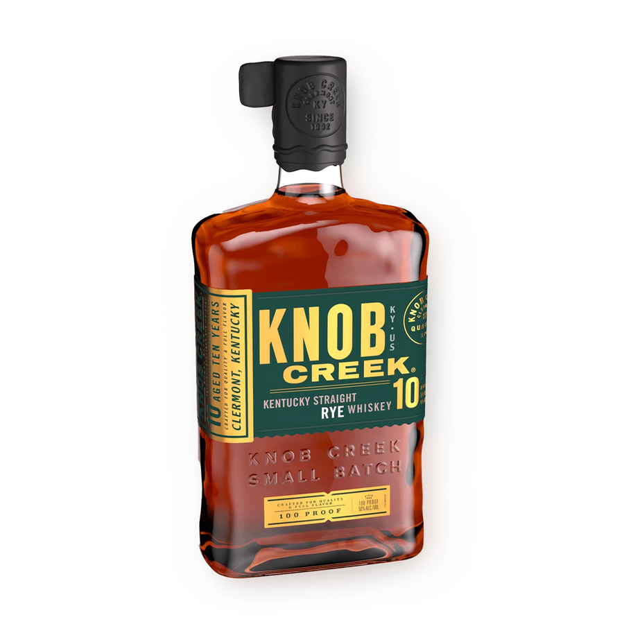 Knob Creek 10 Year Old Straight Rye Whiskey 750 ML