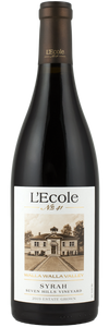 L'Ecole No 41 Syrah Seven Hills Vineyard Estate Grown Walla Walla Valley 2019 750 ML