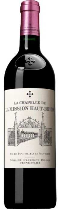 La Chapelle De La Mission Haut Brion Pessac Leognan Rouge 2018 red wine bottle showcasing Bordeaux blend and elegant terroir characteristics