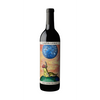 Lapis Luna Red Wine Blend 750ml bottle with artistic blue moon label and vintage style design