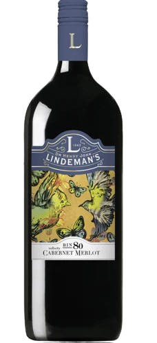 Lindeman's Bin 80 Cabernet Sauvignon Merlot 1.5L – Bold Red Wine Bottle with Rich Flavors
