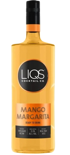 Liqs Cocktail Shots Mango Margarita Wine Cocktail 750 ML