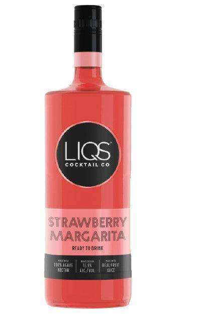 Liqs Cocktail Shots Strawberry Margarita Premixed Wine Cocktail 1.5L
