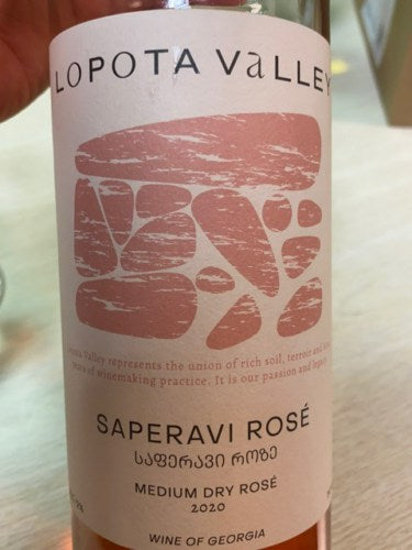 Lopota Valley Saperavi Rose Medium Dry Rose 2020 750 ML