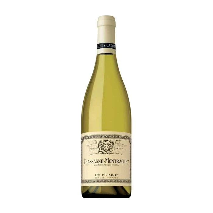 Bottle of Chassagne Montrachet Louis Jadot 2023 white Burgundy wine 750ml